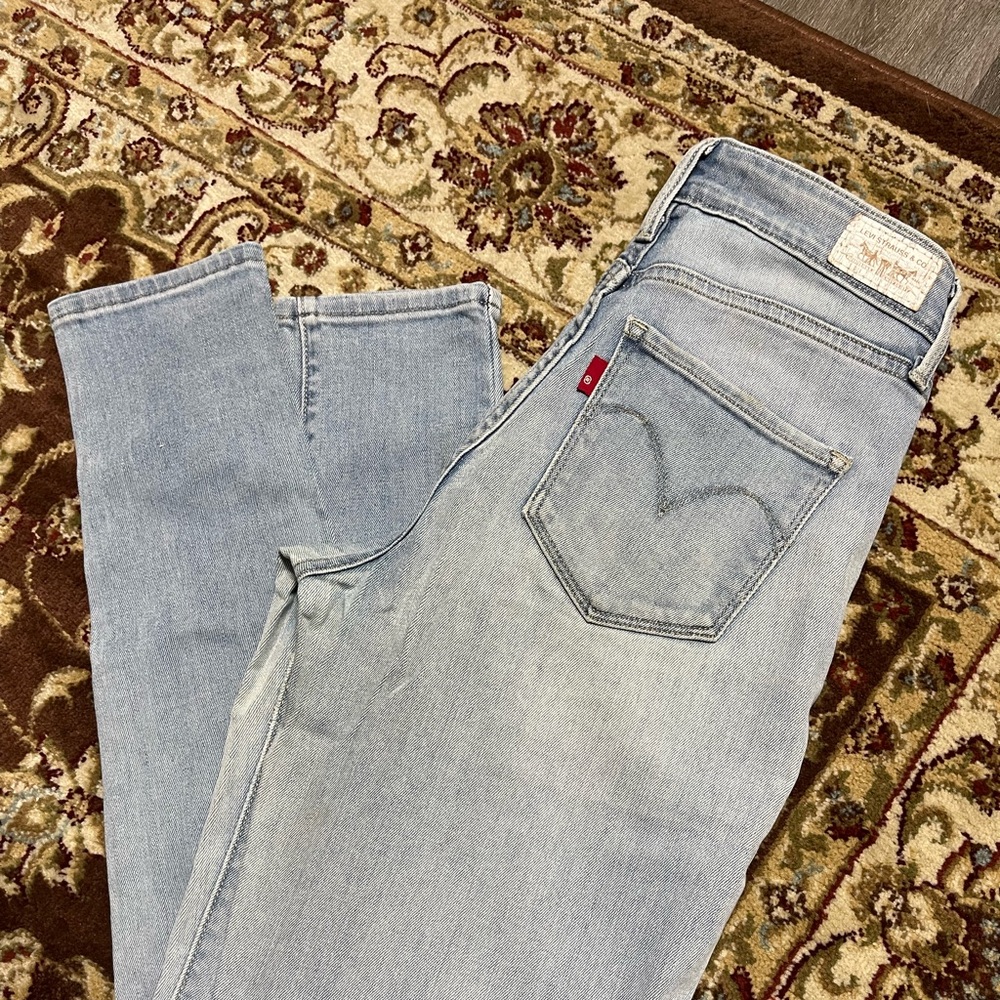 Levi's Light Blue Skinny Jeans